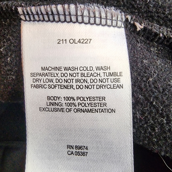 MOUNTAIN Hardwear Black full zip moto asymmetrical jacket Med - Picture 9 of 10